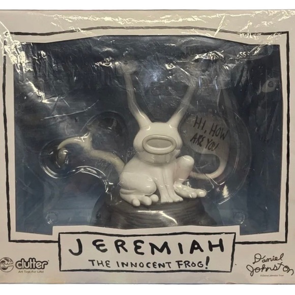 Daniel Johnston Jeremiah The Innocent Frog Vinyl Figure - Picture 12 of 13